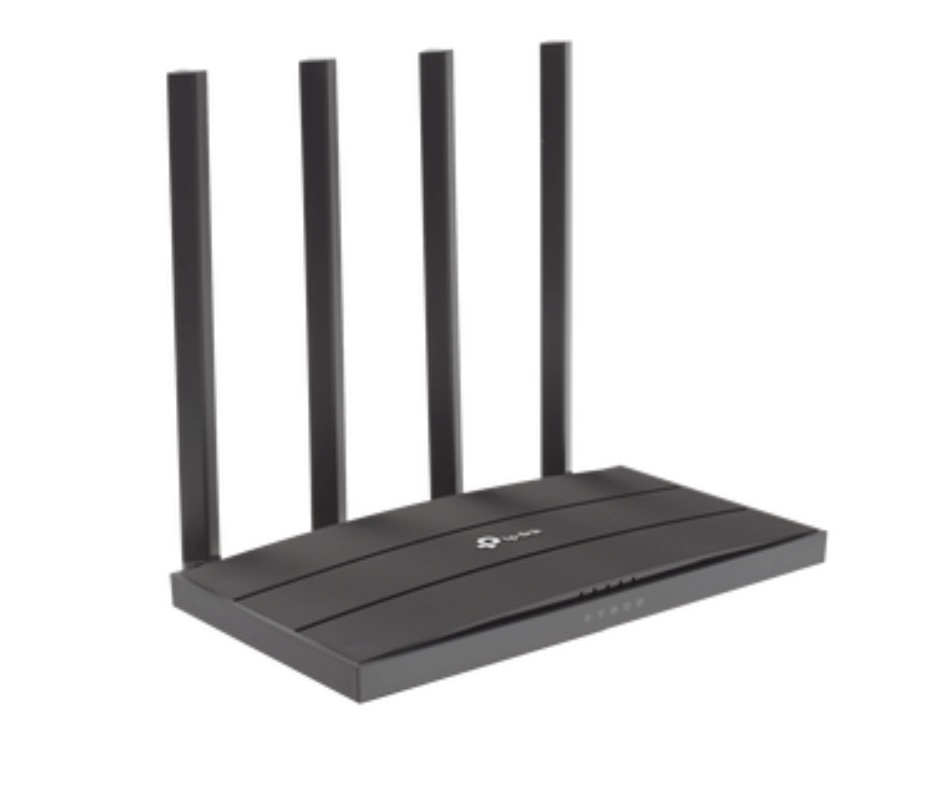 Router inalámbrico AC Wave 2 1900 doble banda 1 puerto WAN 10/100/1000 Mbps y 4 puertos LAN 10/100/1000 Mbps, MIMO 3X3, Beamforming