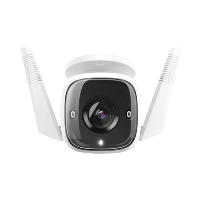 Cámara IP Wi-Fi para exterior, 3 megapixel, audio doble vía, visión nocturna, notificación Push, acepta memoria Micro SD de para grabación.