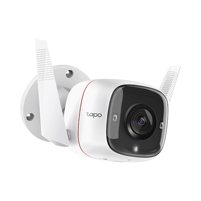 Cámara IP Wi-Fi para exterior, 3 megapixel, audio doble vía, visión nocturna, notificación Push, acepta memoria Micro SD de para grabación.
