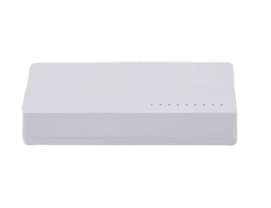 Switch No Administrable de Escritorio de 8 Puertos / Fast Ethernet 10 / 100 Mbps / Diseño Compacto y Estetico