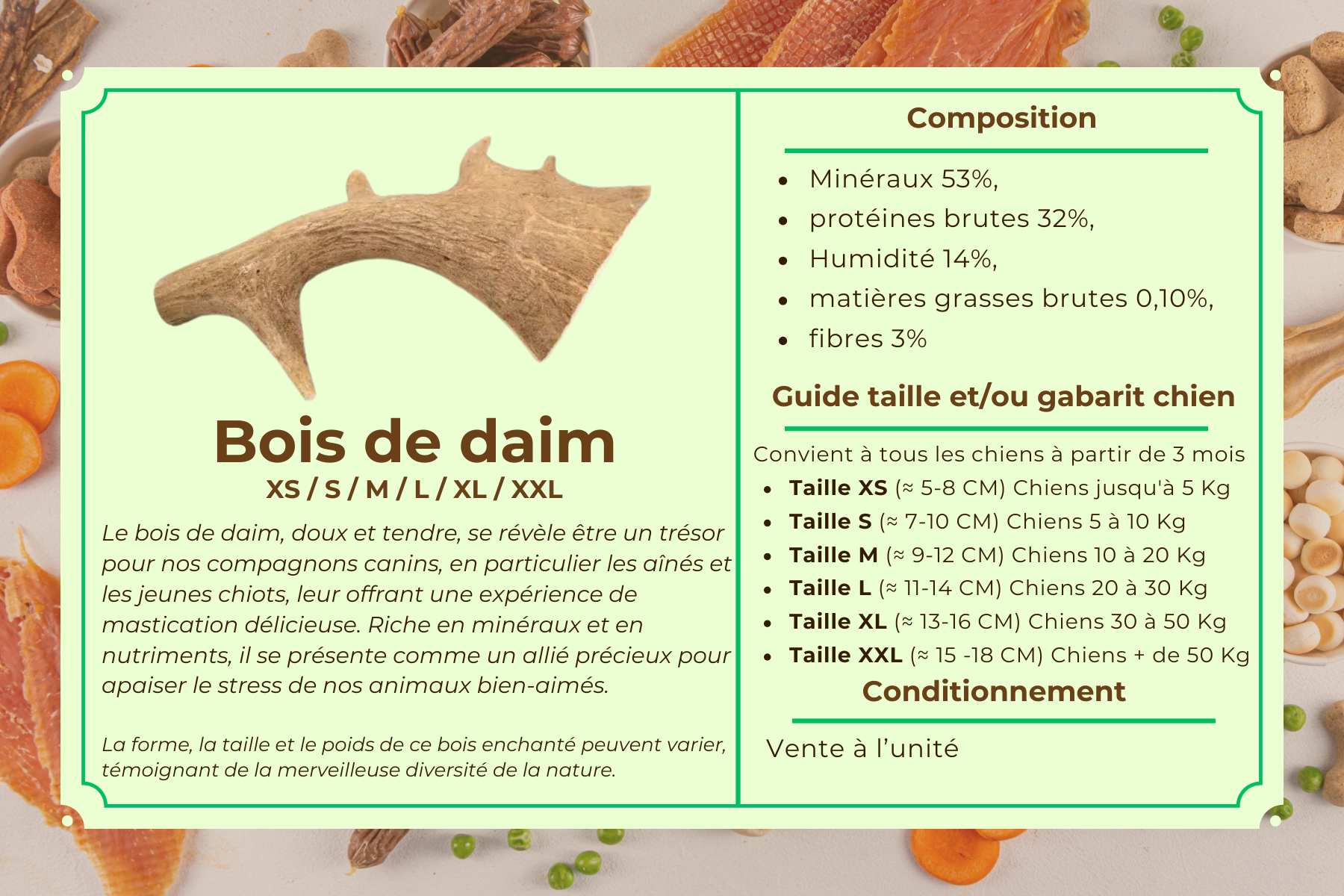 BOIS DE DAIM