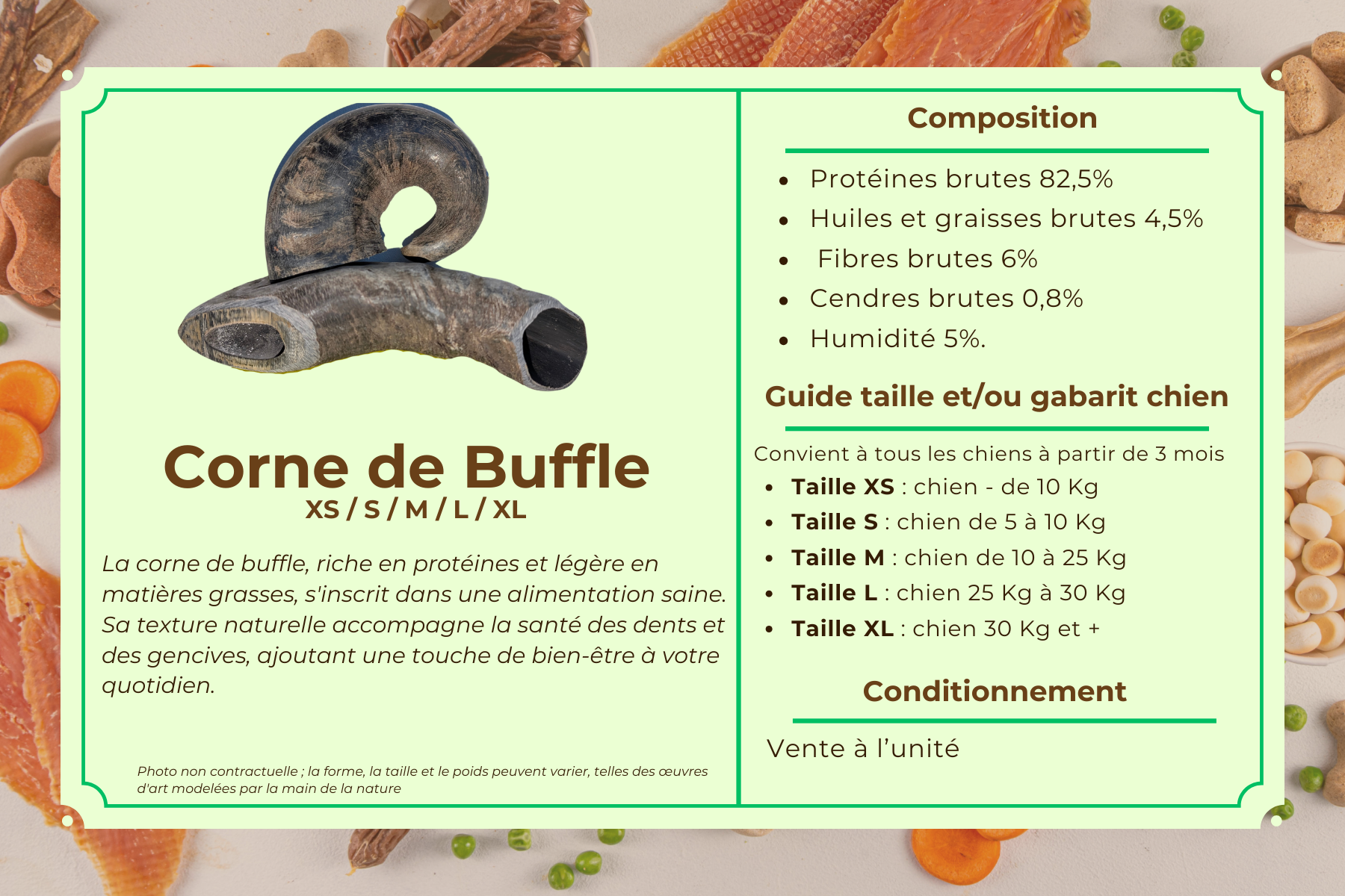 CORNE DE BUFFLE