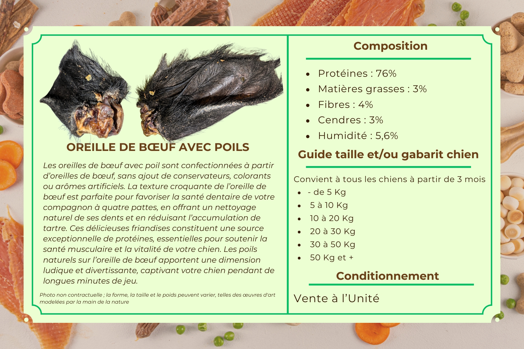 LES OREILLES DE BOEUF 