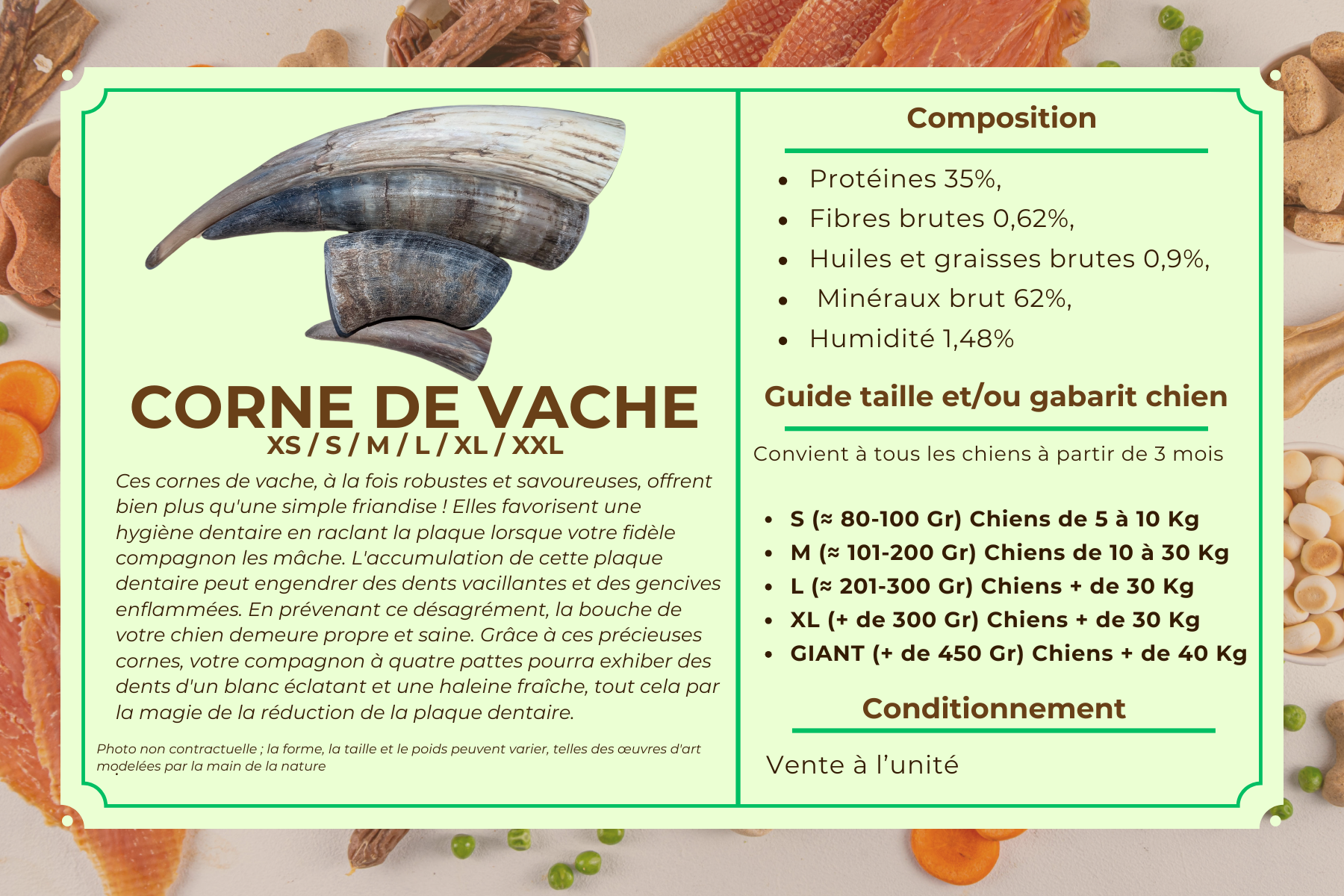 CORNE DE VACHE