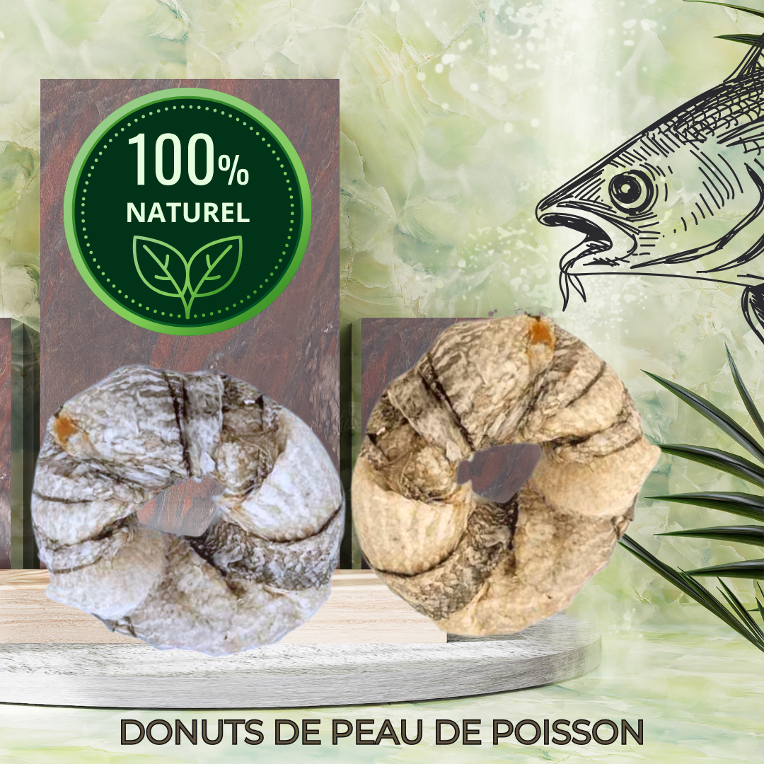 DONUTS ET BARRE DE PEAU DE POISSON