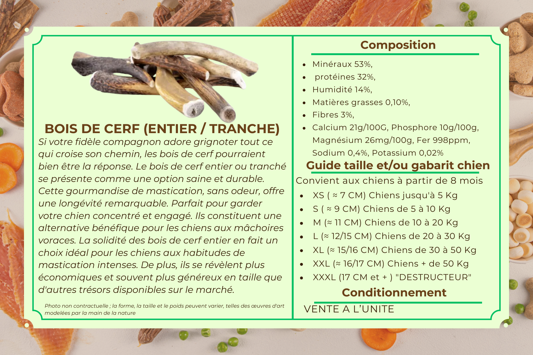 BOIS DE CERF