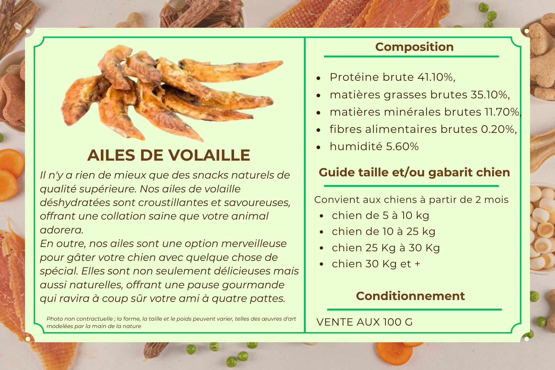 AILES DE VOLAILLE