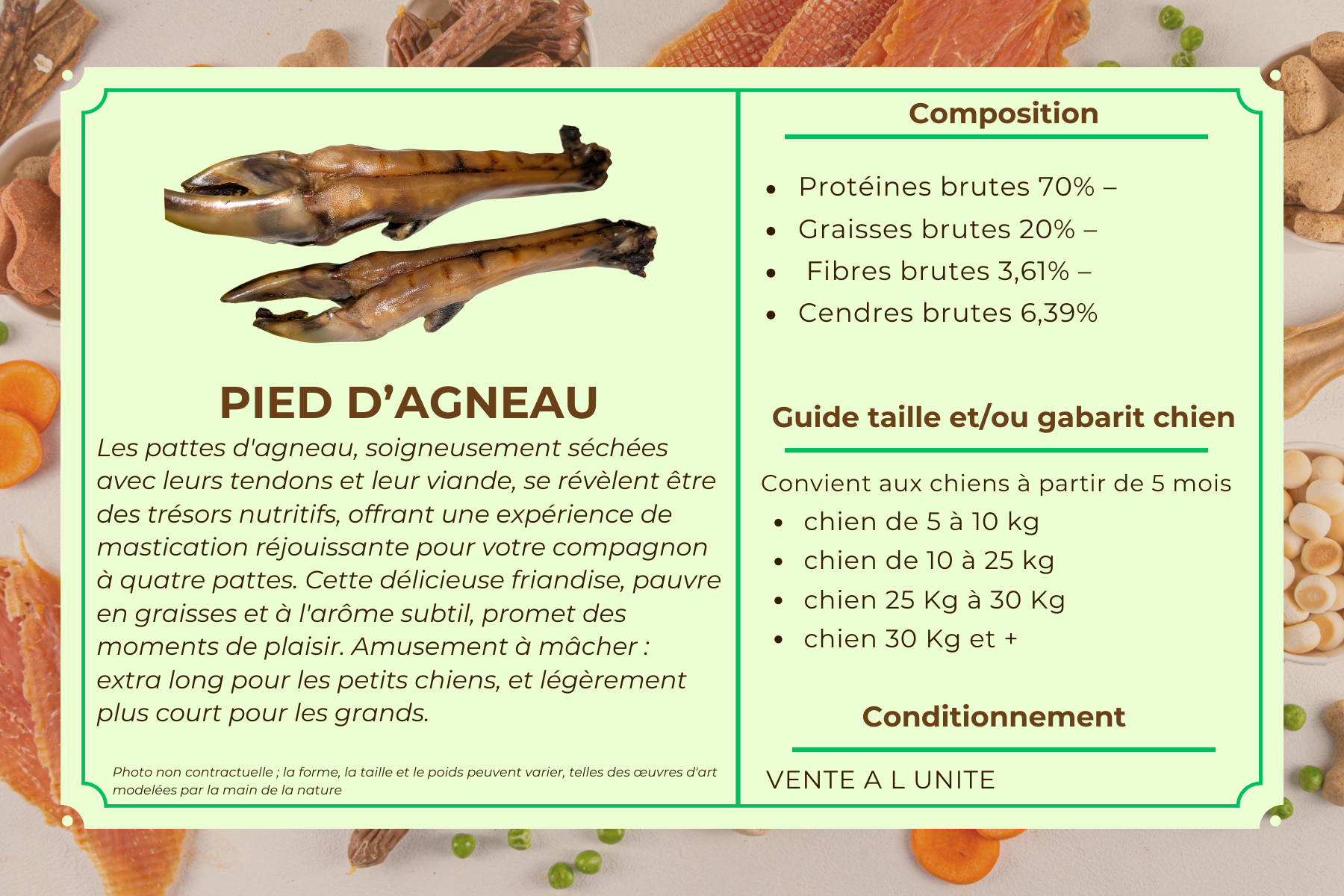 PIED D AGNEAU