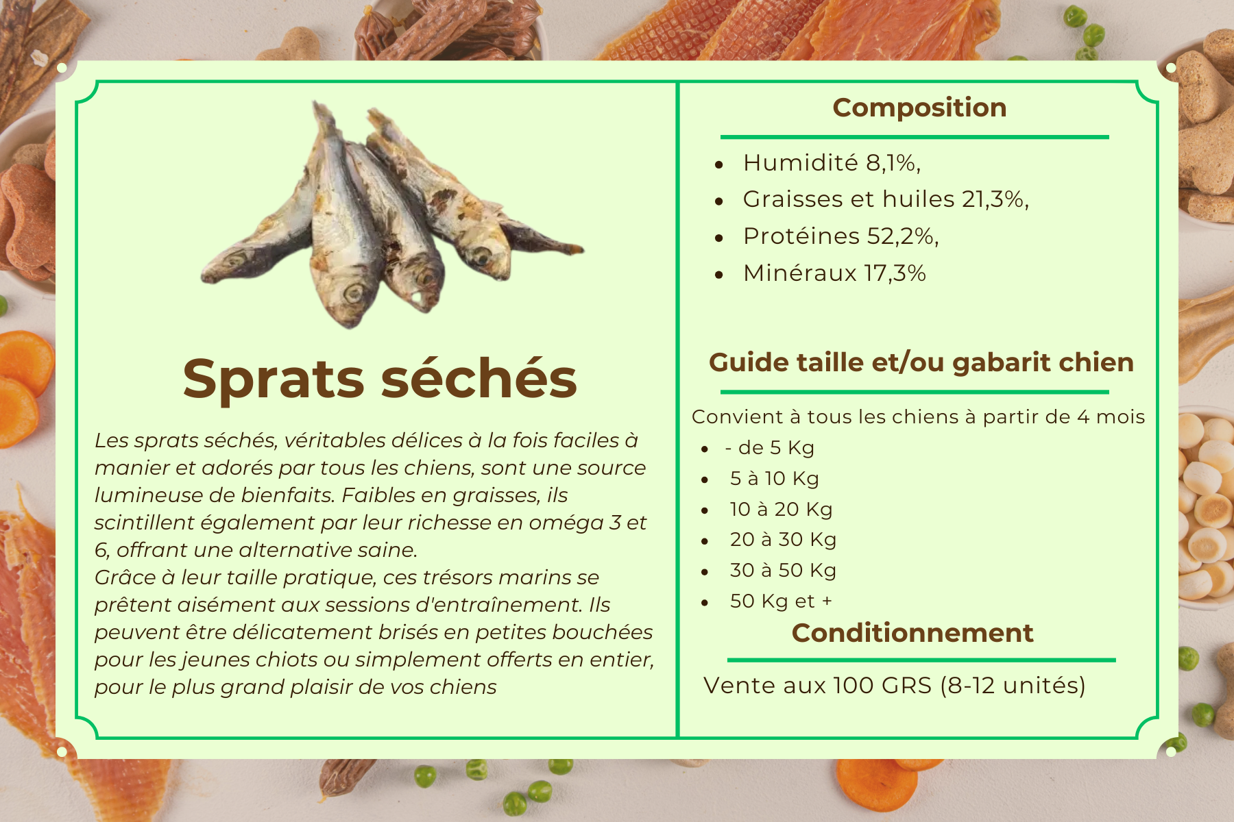 SPRATS OU HARENGS