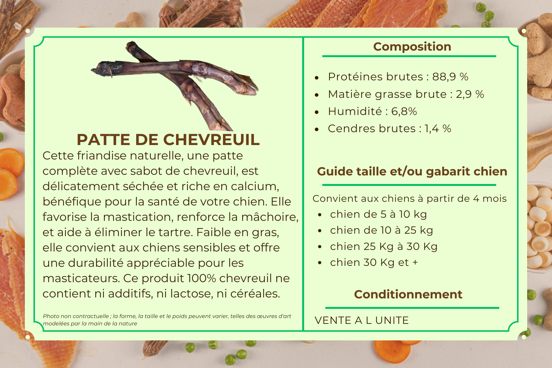 Patte de Chevreuil