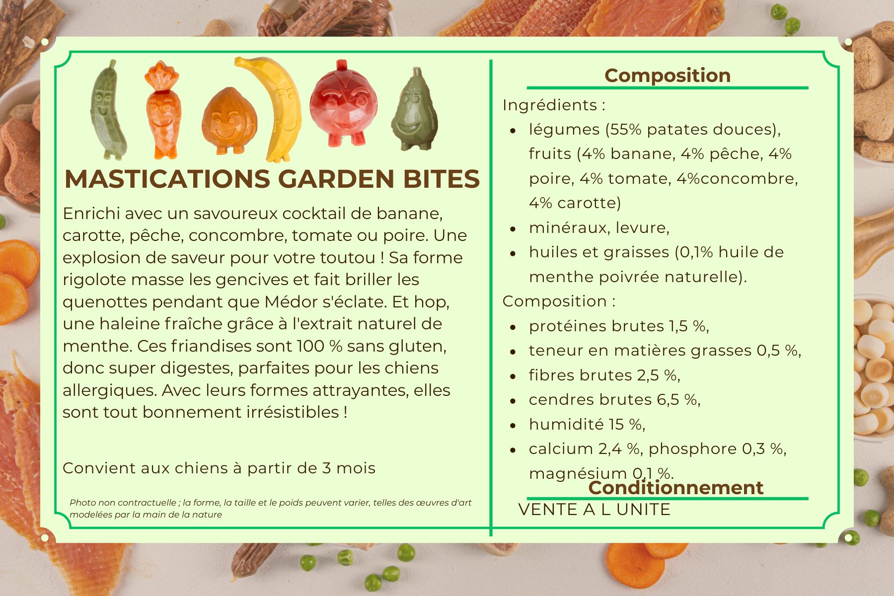 Mastications Garden Bites