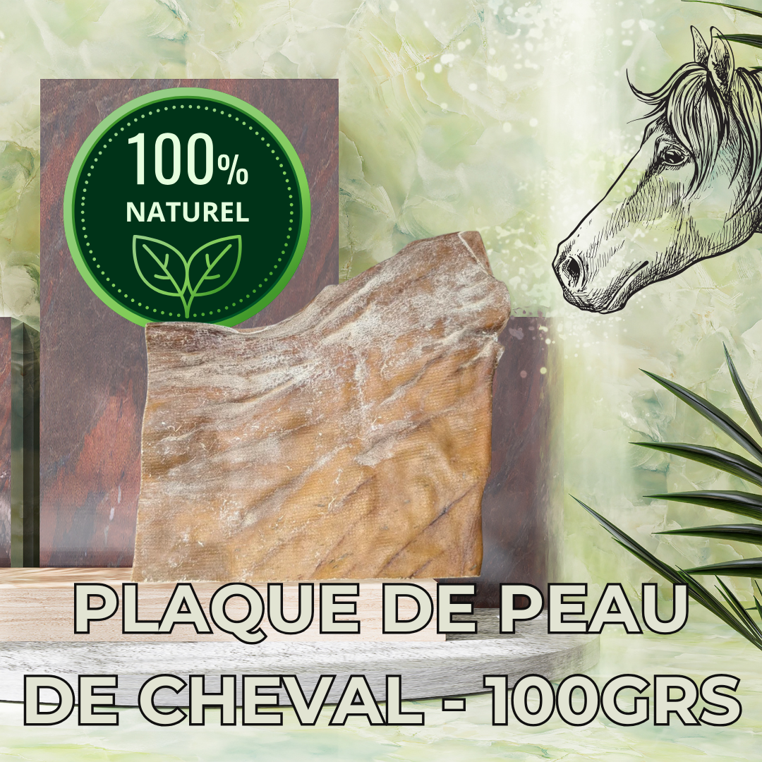 Plaque de peau de cheval 100g