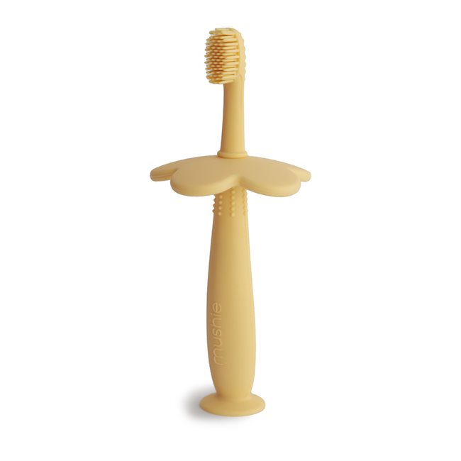 Mushie Flower Training dantų šepetėlis