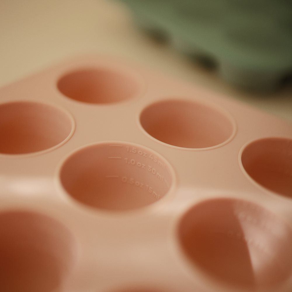 Mushie kūdikių maisto šaldymo padėkliukas