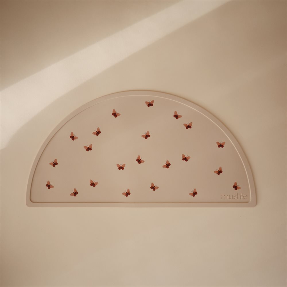 MUSHIE SILIKONINIS PADĖKLIUKAS Butterflies