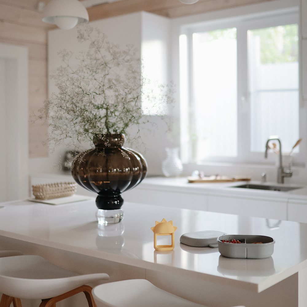 Mushie sensorinis dantų kramtukas