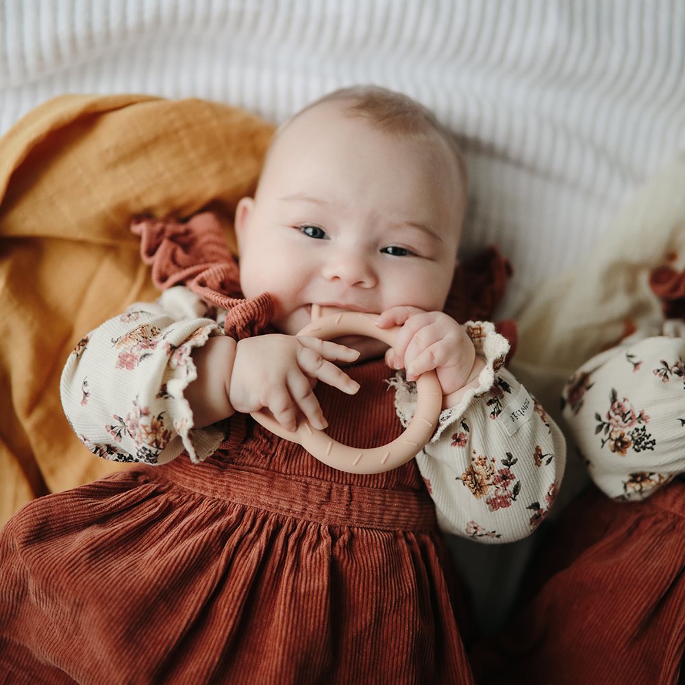 Mushie silikoninis kramtukas Katė