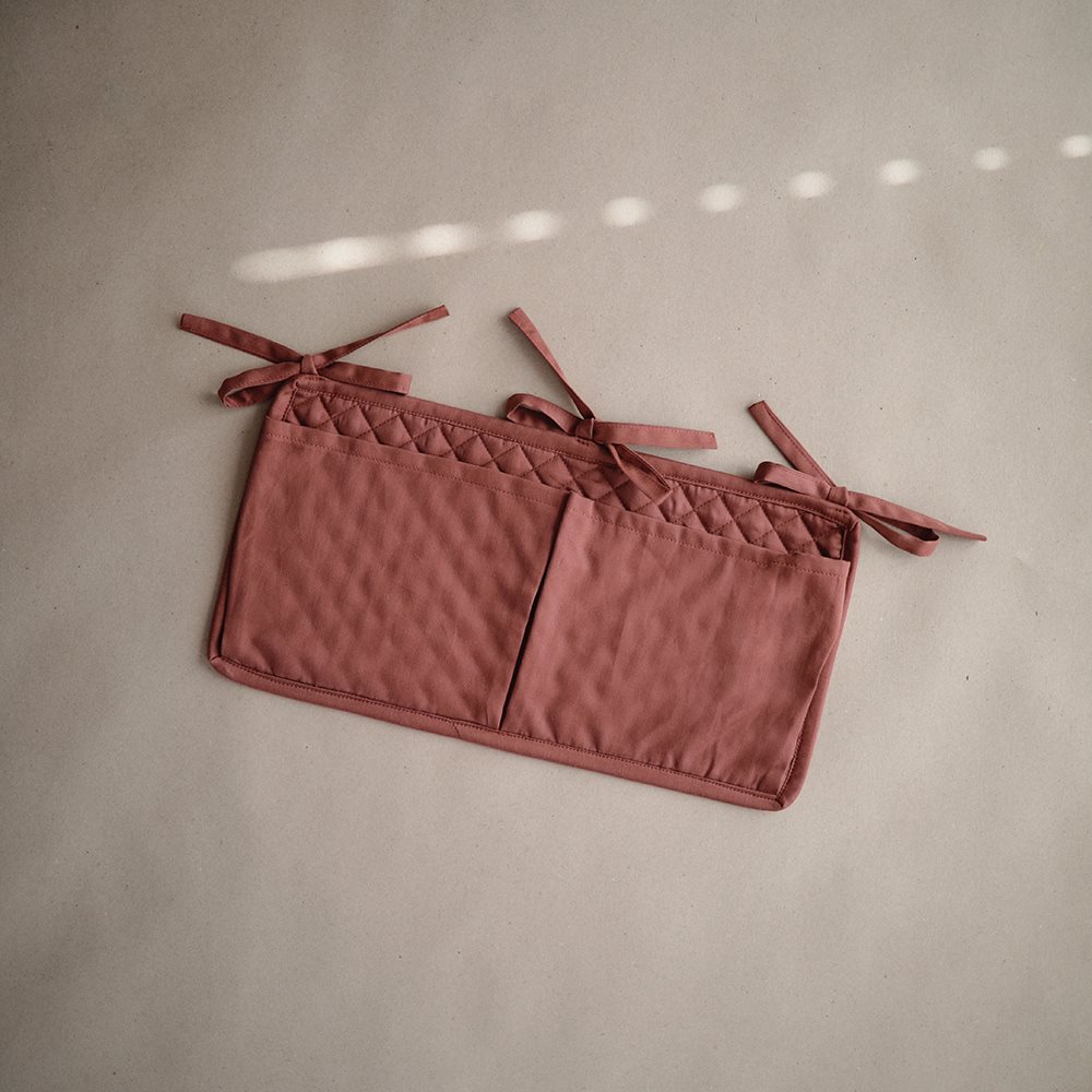 Mushie lovelės kišenė Cognac