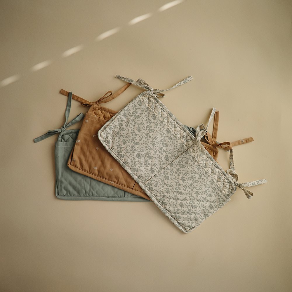 Mushie lovelės kišenė Eucalyptus