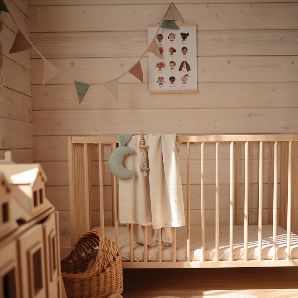 Mushie kūdikių girlianda