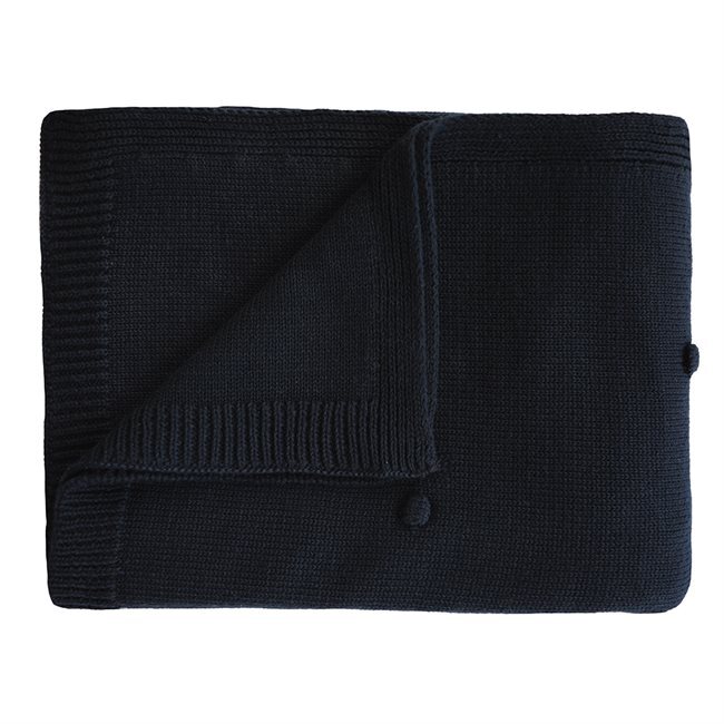 Mushie pledukas Textured Dots Dark Navy