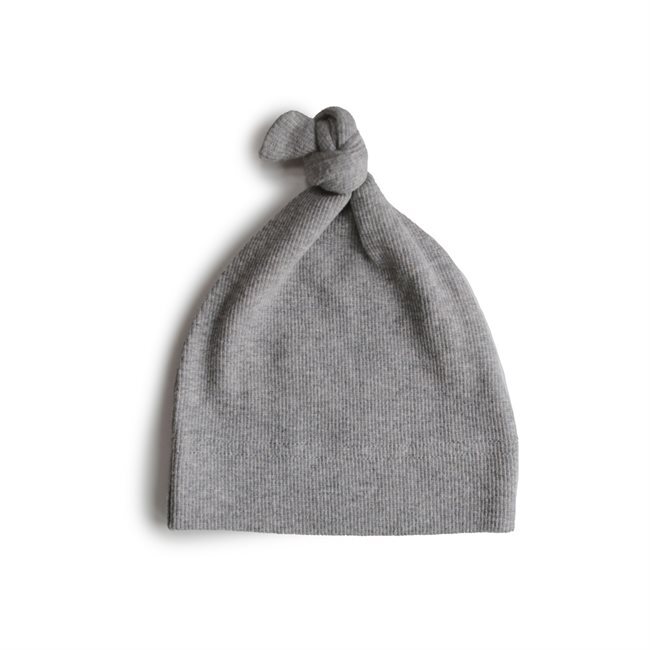 Mushie kepuraitė Beanie Gray Melange