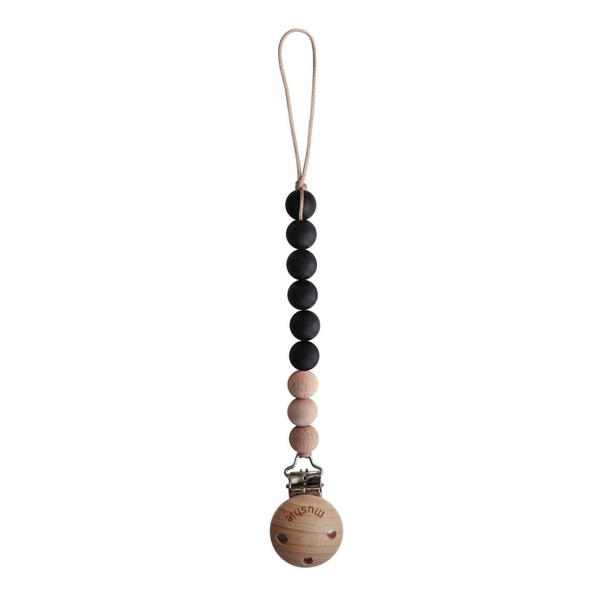 Pacifier Clip | Cleo (Black)