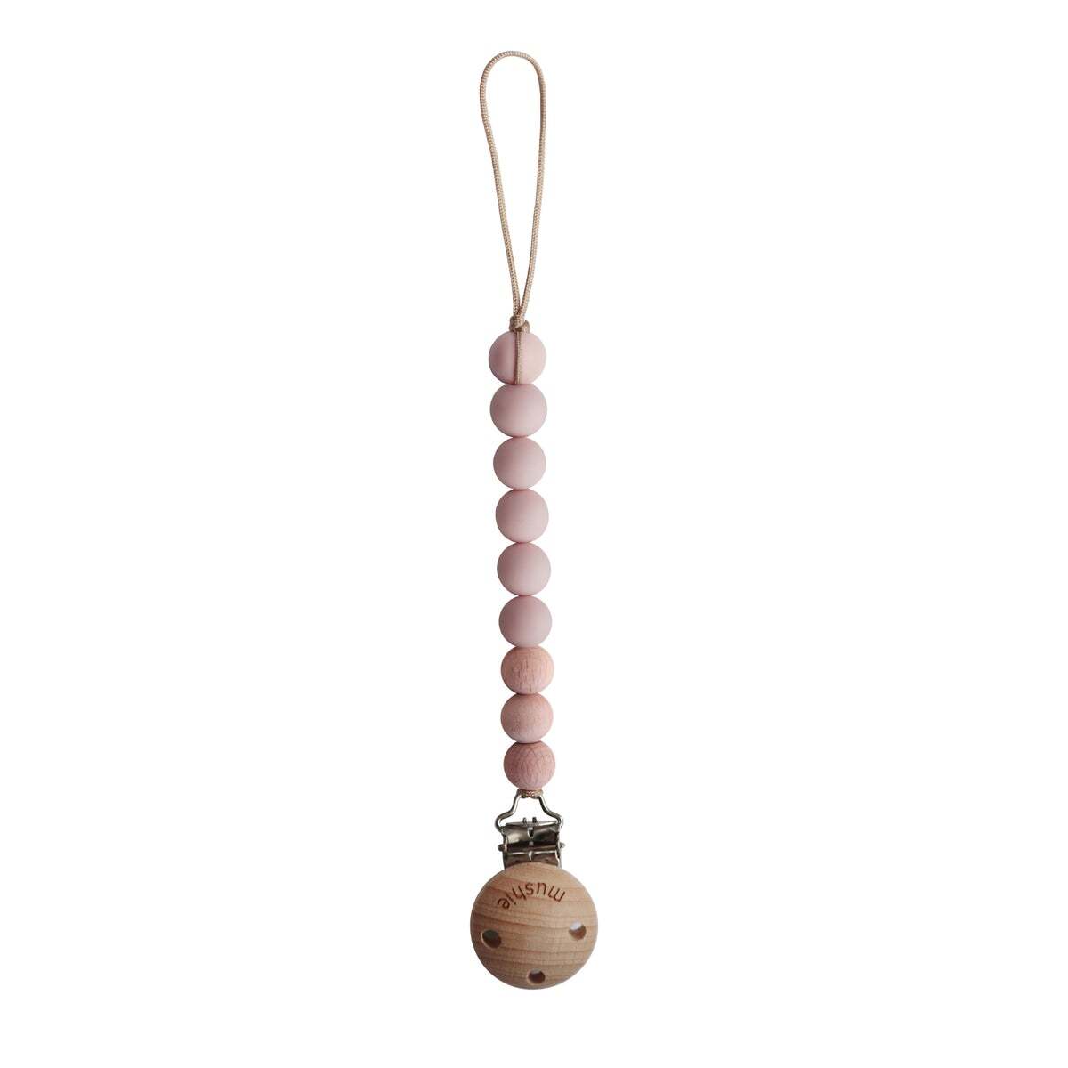 Pacifier Clip | Cleo (Blush)