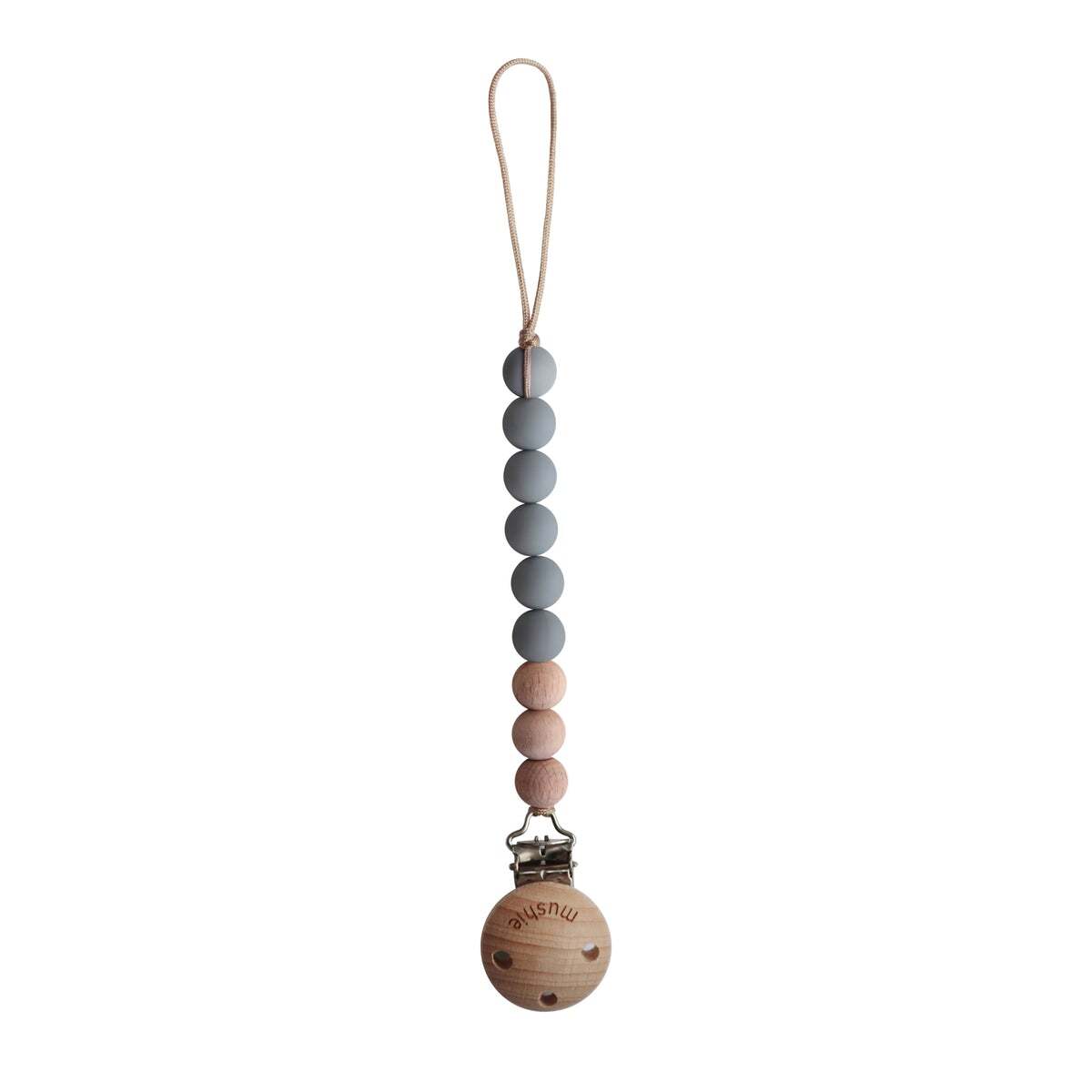 Pacifier Clip | Cleo (Stone)