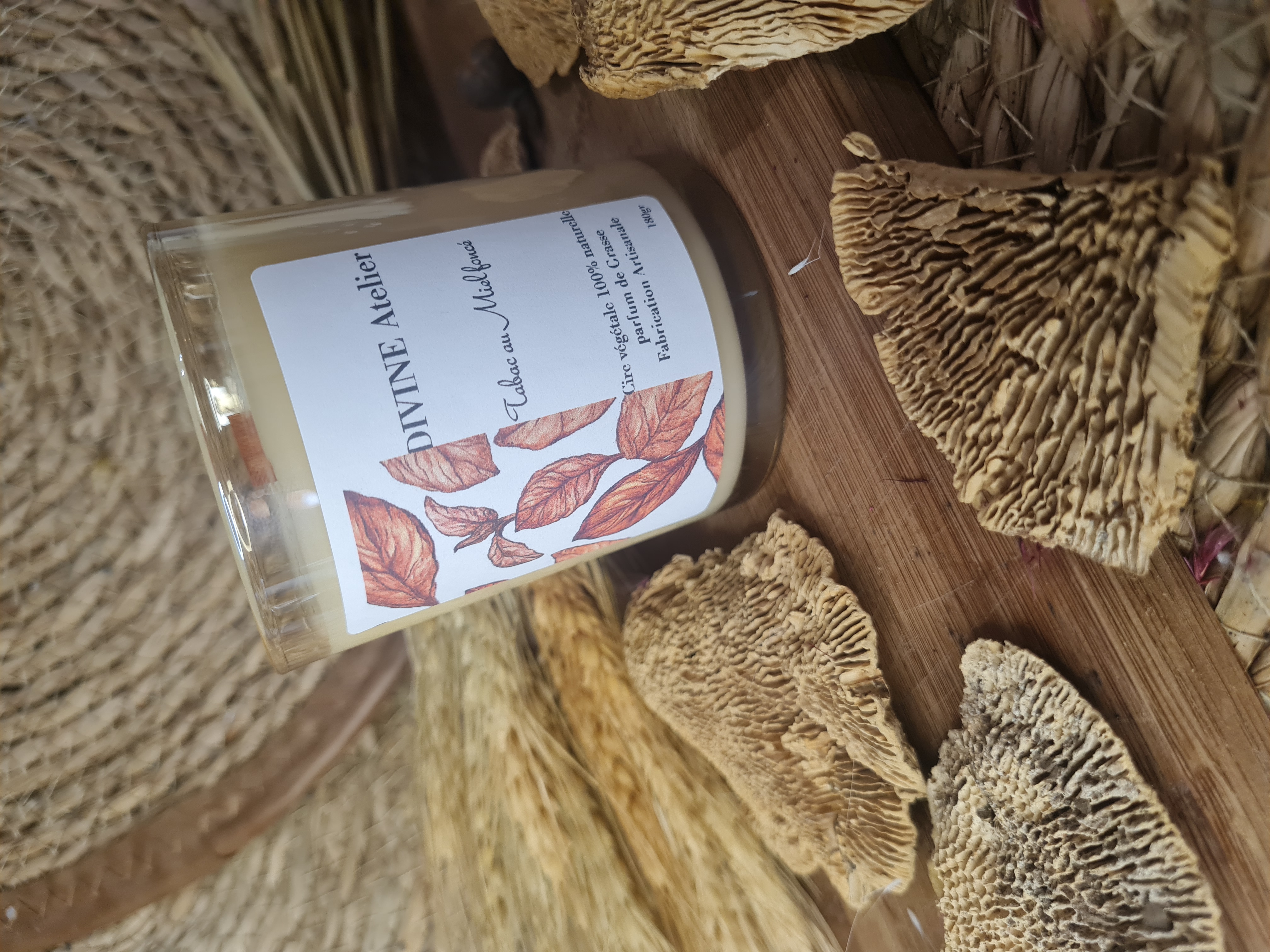 Bougie parfumée Tabac et Miel
