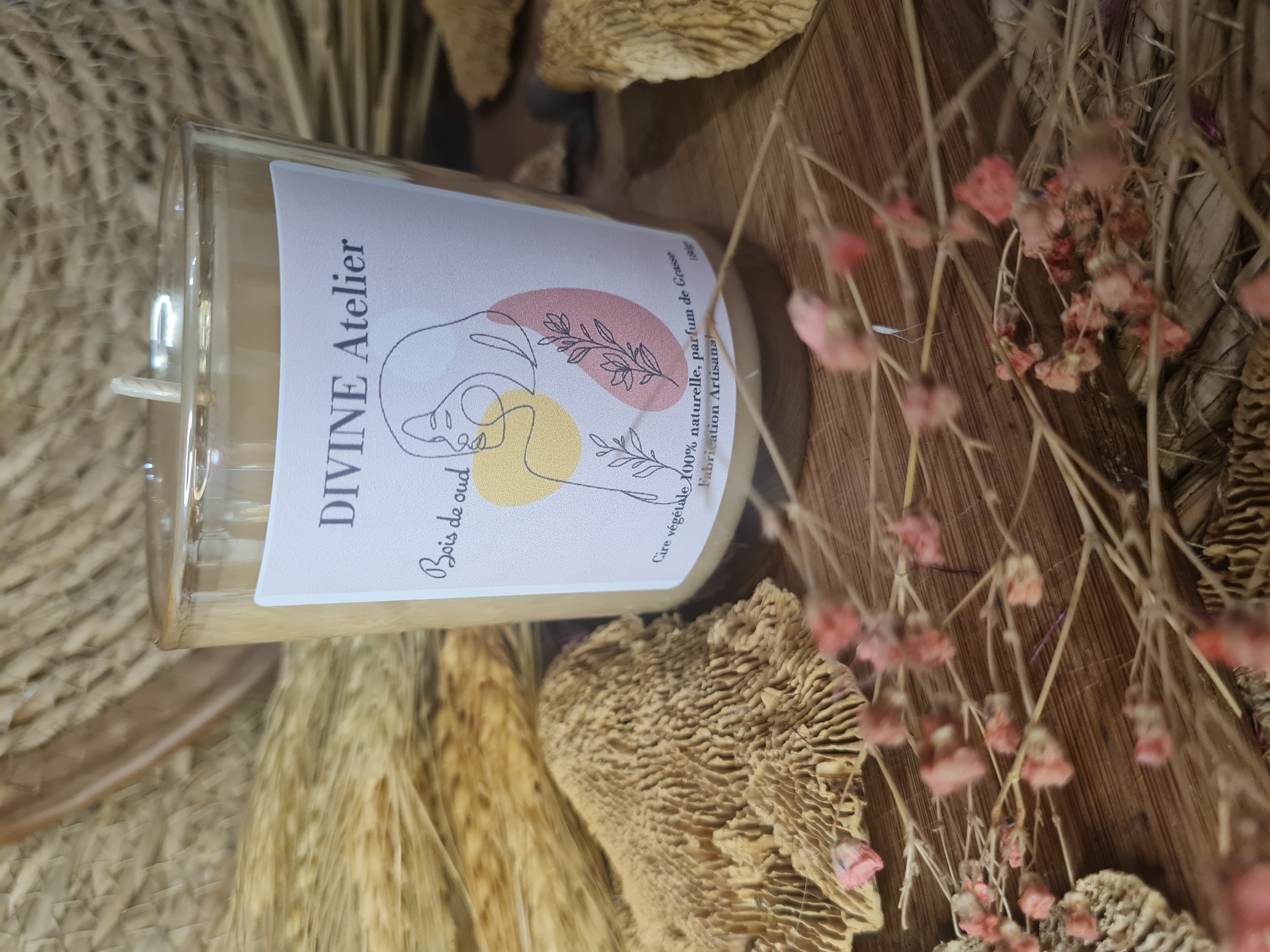 Bougie parfumée Bois de oud