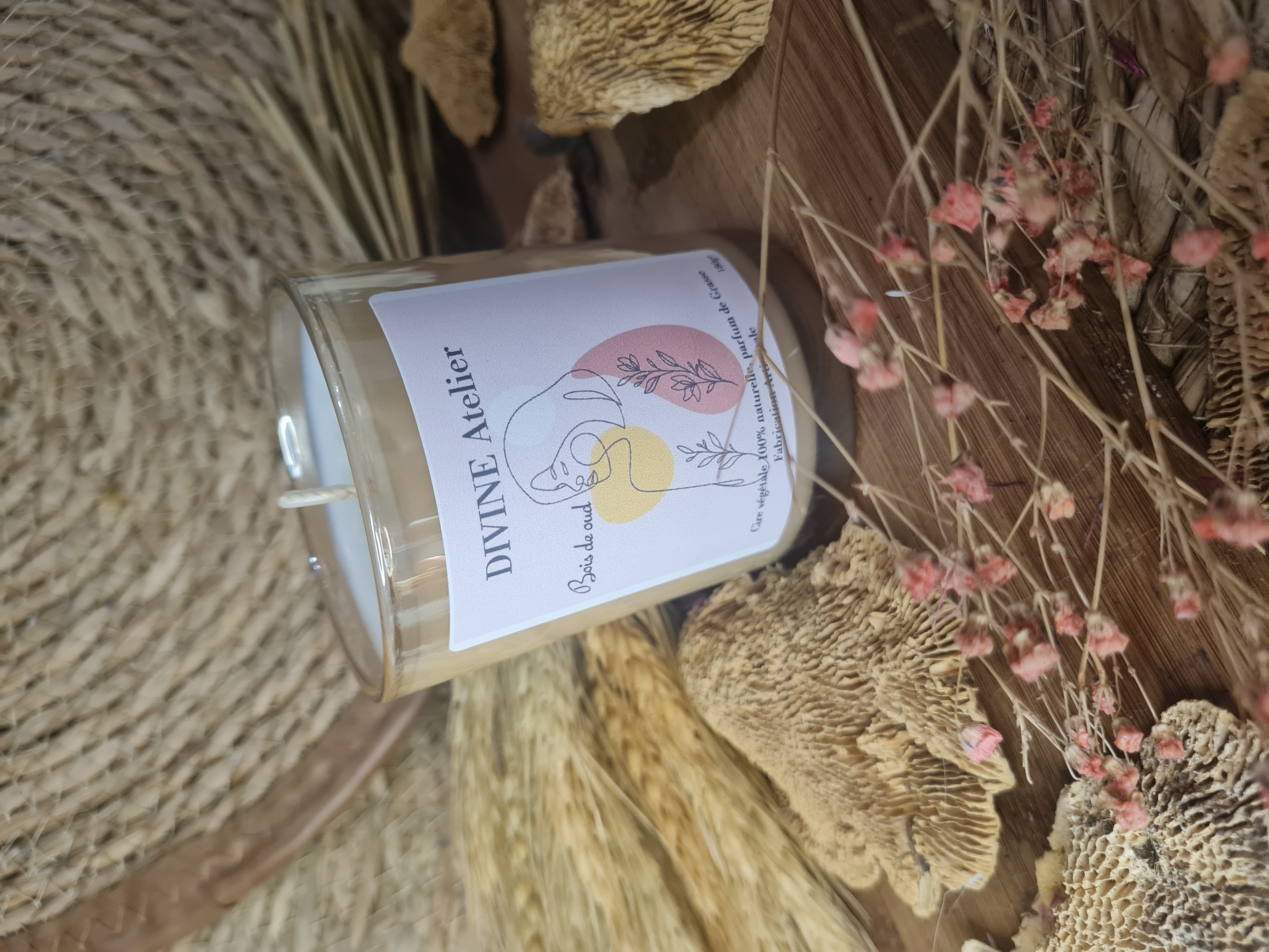 Bougie parfumée Bois de oud
