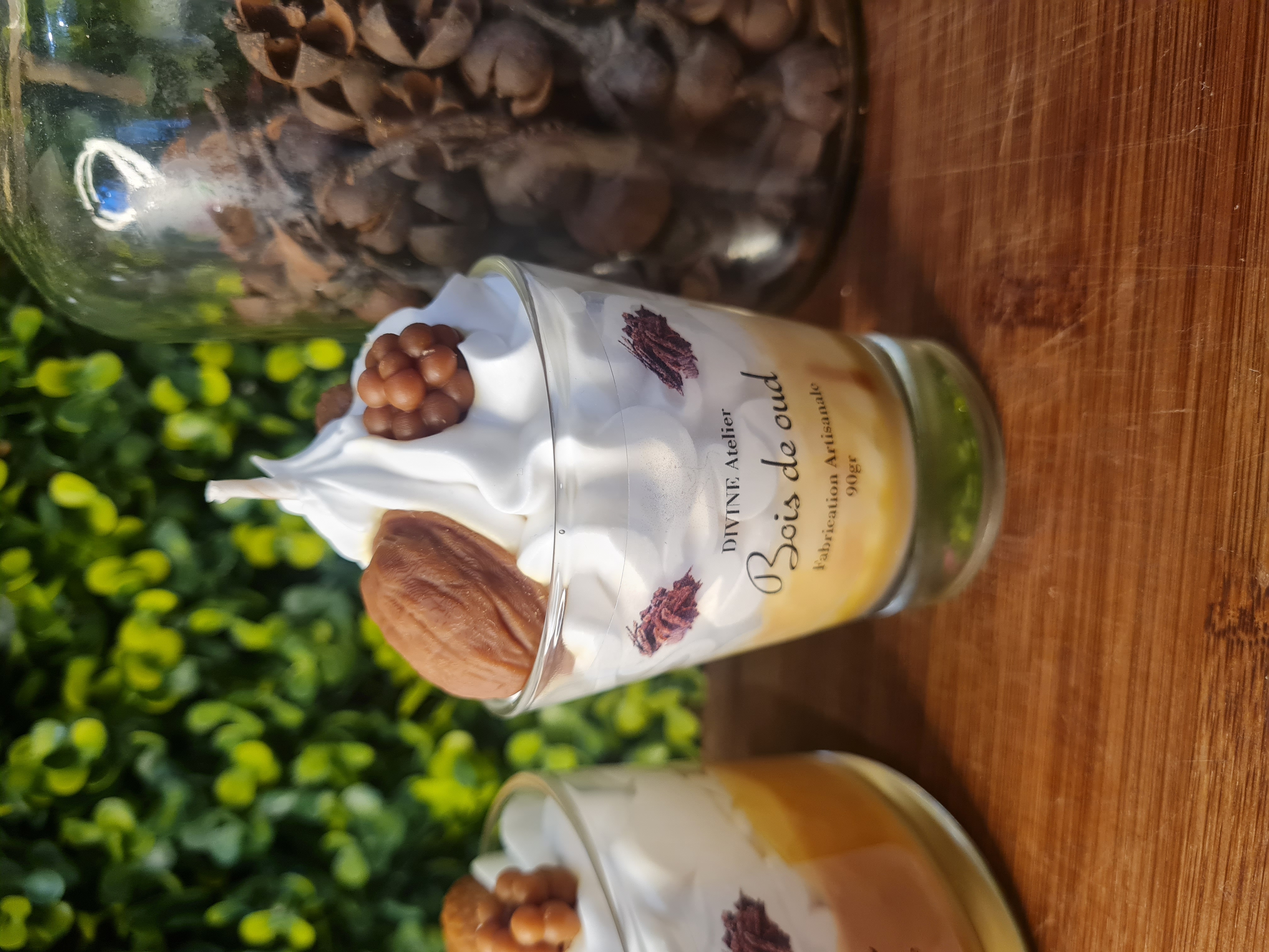 Mini bougies gourmandes bois de oud