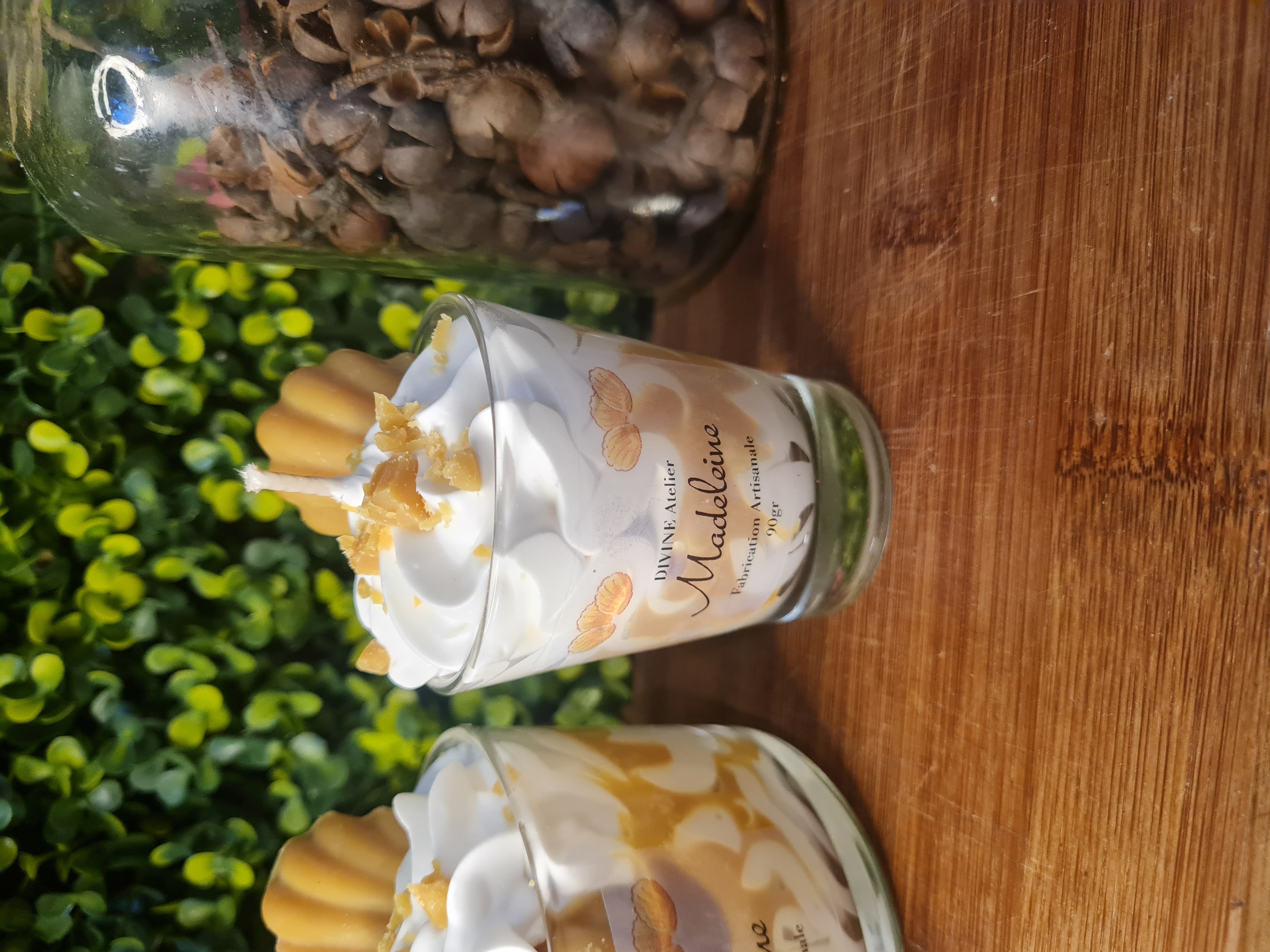 Mini bougie gourmande madeleine 