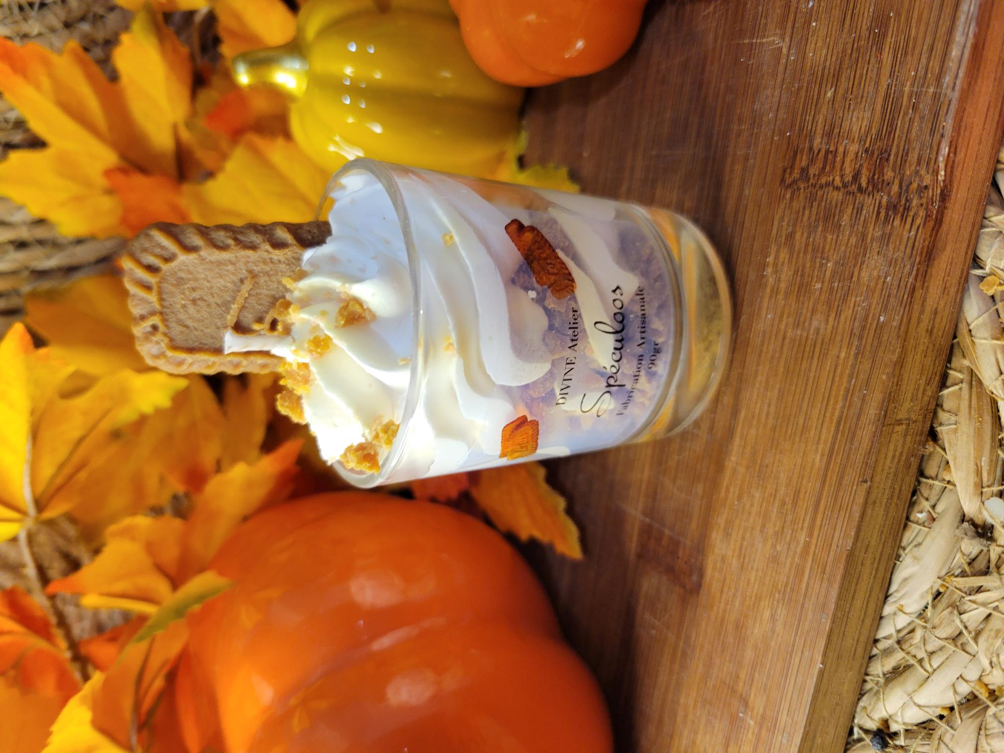 Mini bougie gourmande spéculoos