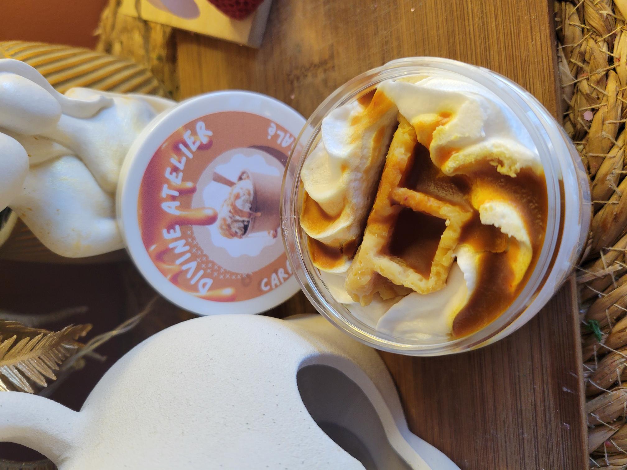 chantilly parfumée caramel beurre salé 
