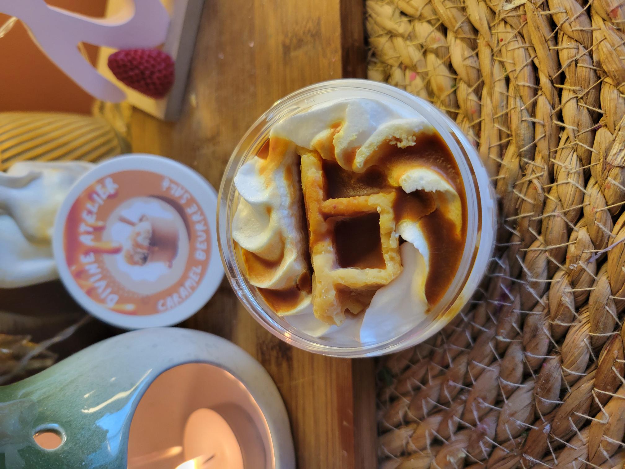 chantilly parfumée caramel beurre salé 