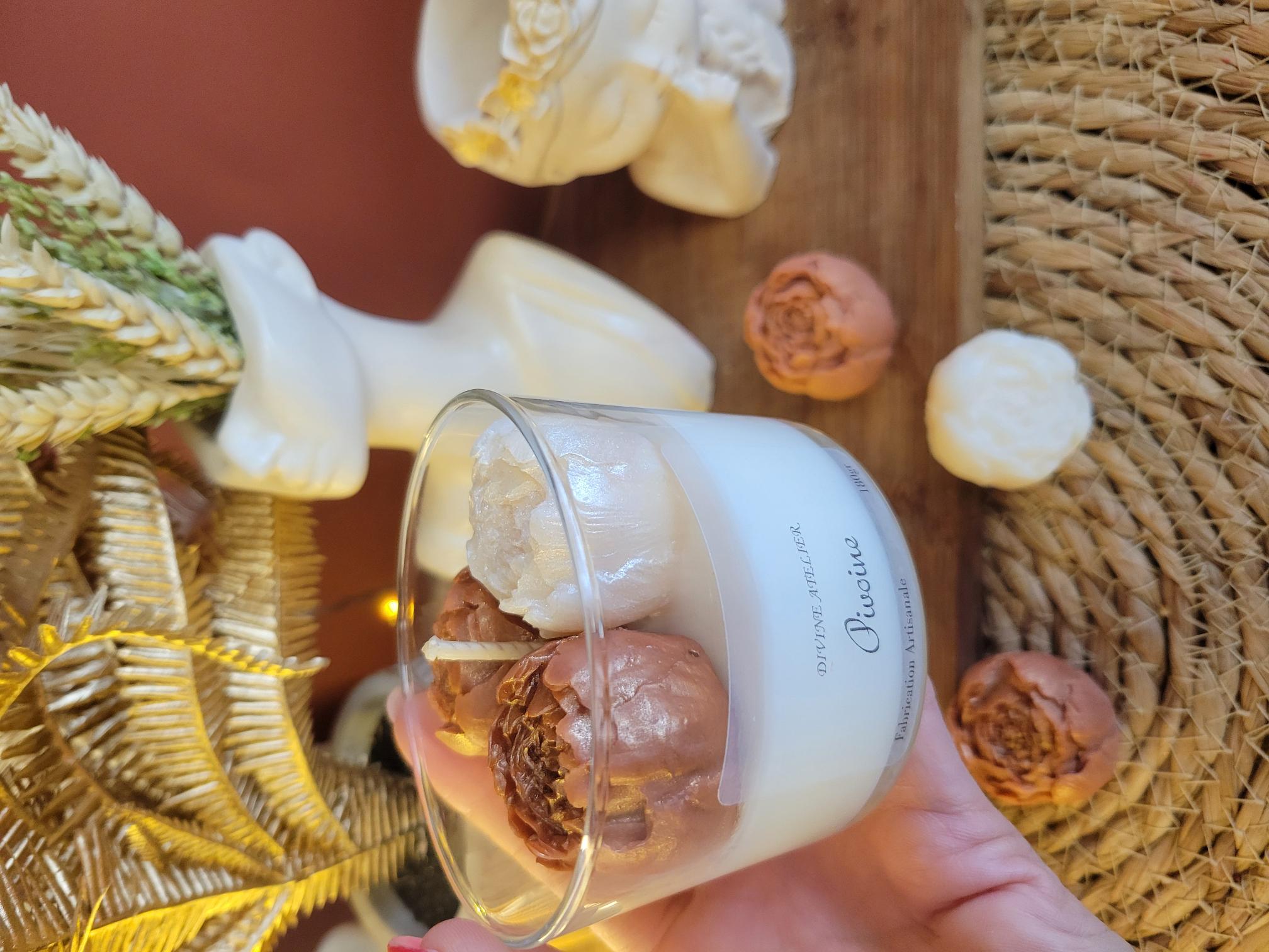 bougie parfumée Pivoine