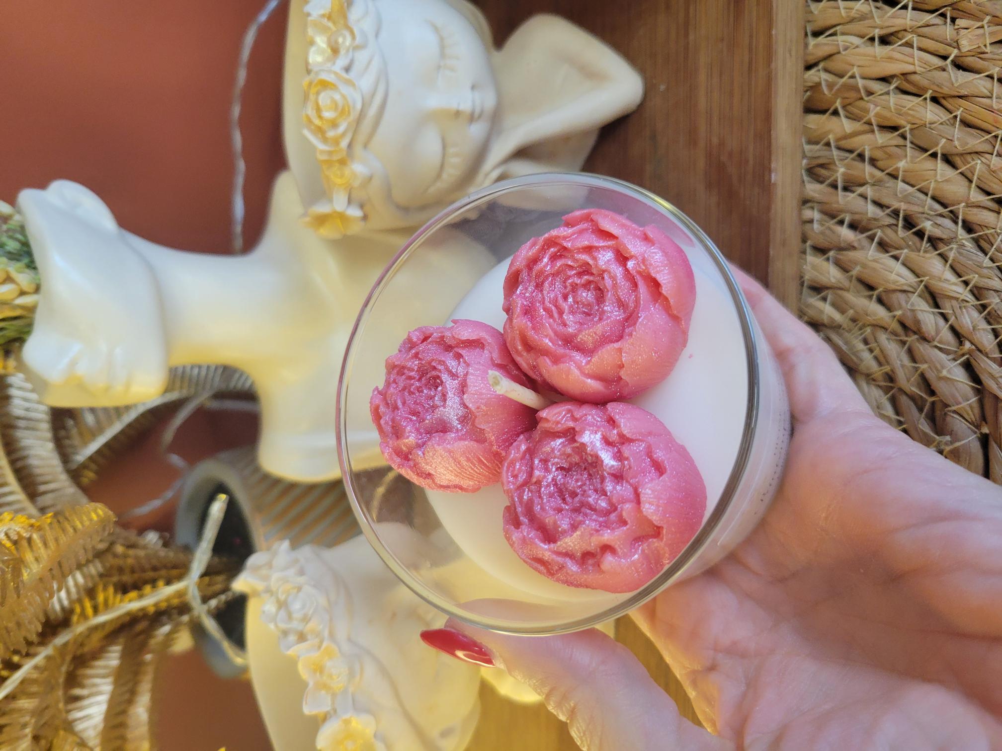 bougie parfumée printemps enchanté 