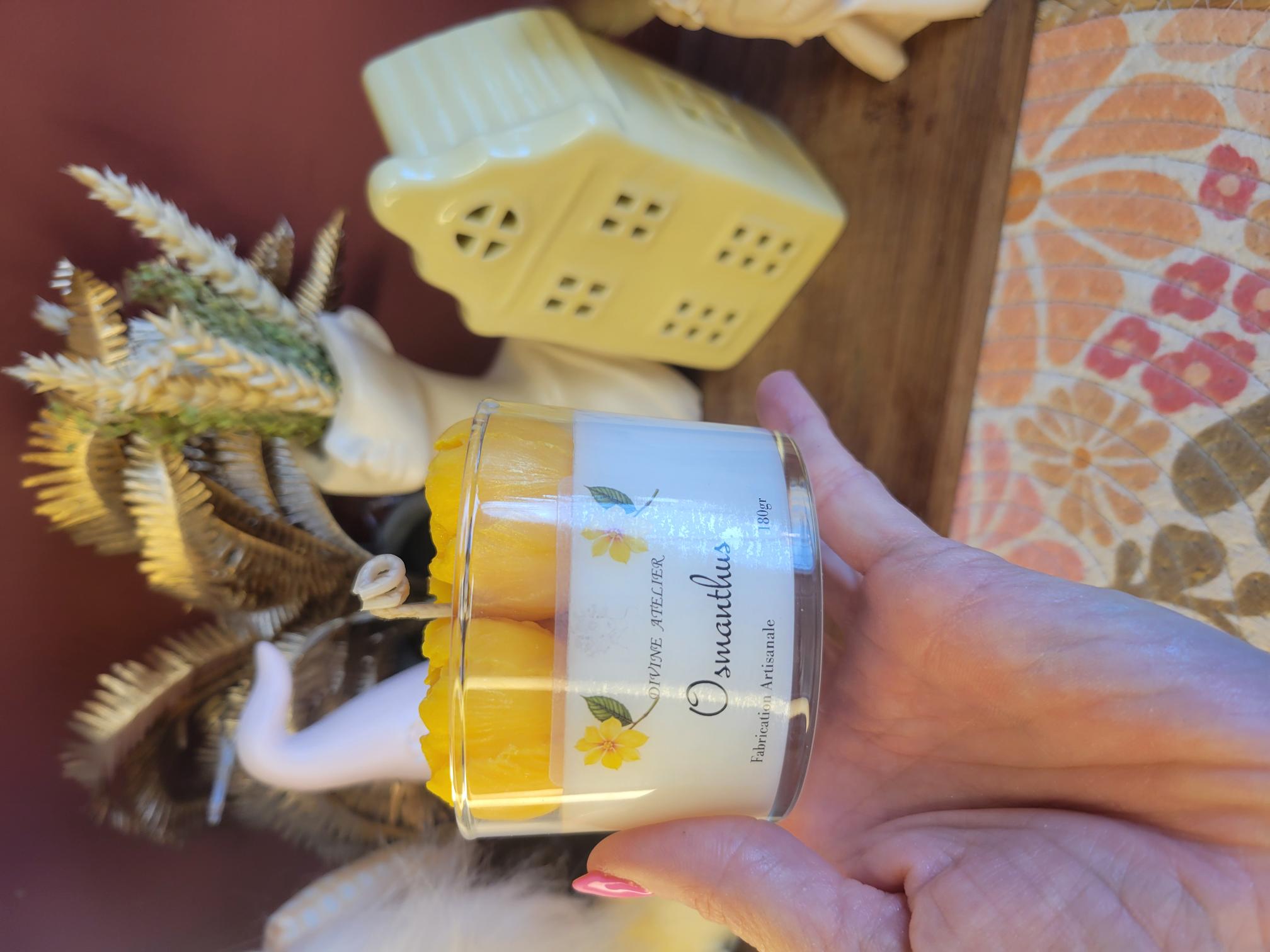 bougie parfumée Osmanthus 