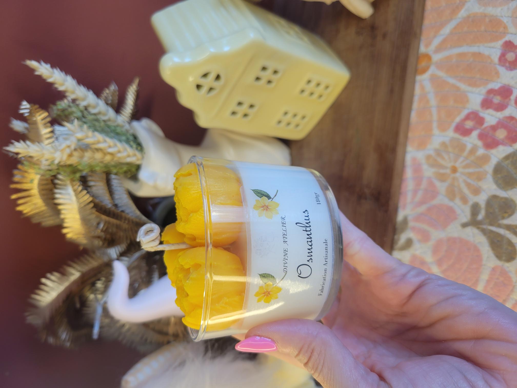 bougie parfumée Osmanthus 