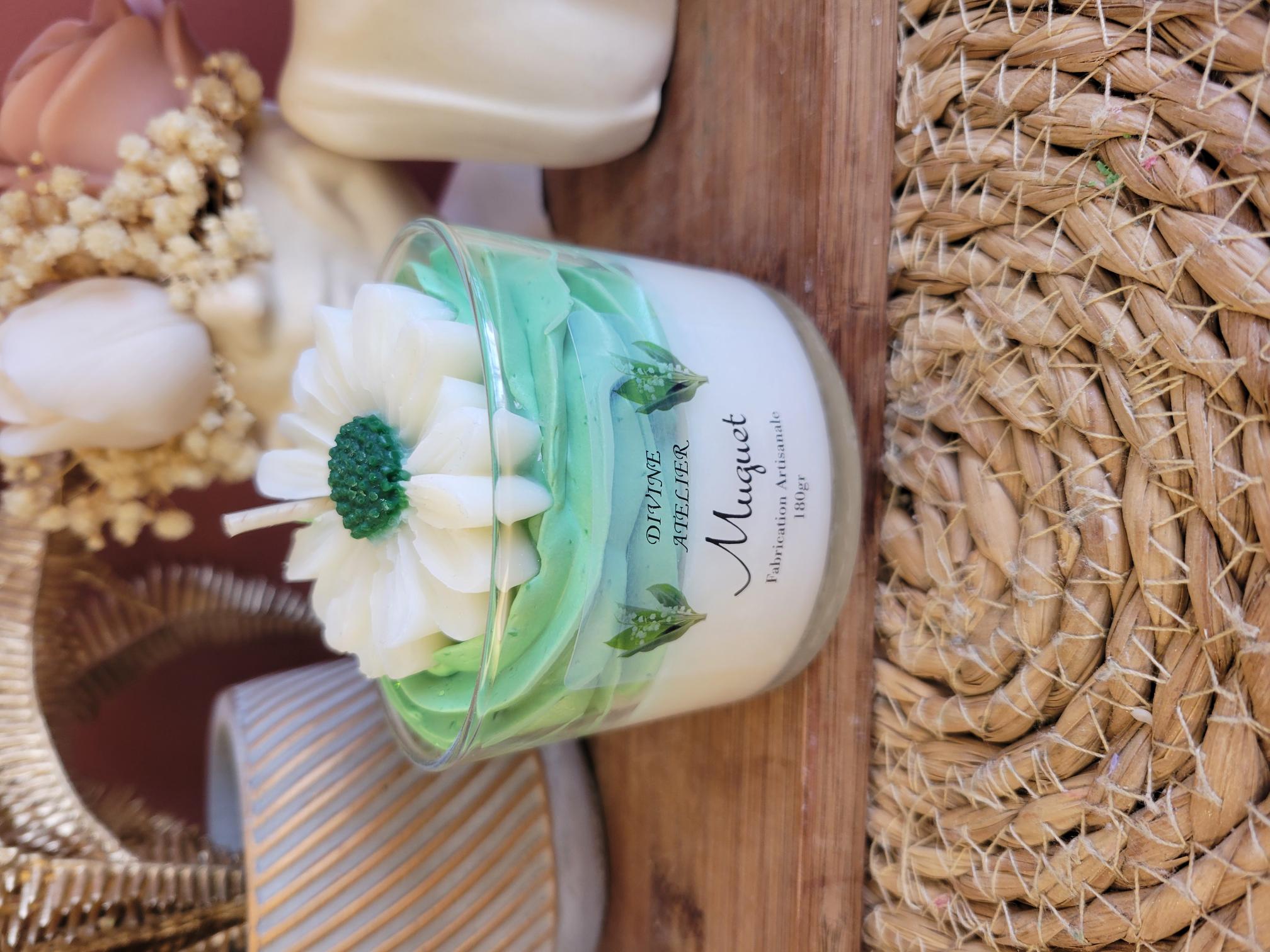 bougie gourmande muguet 