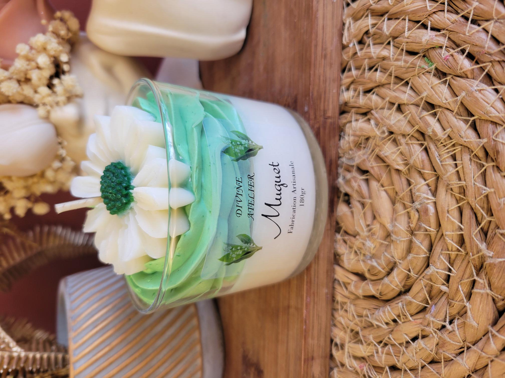bougie gourmande muguet 