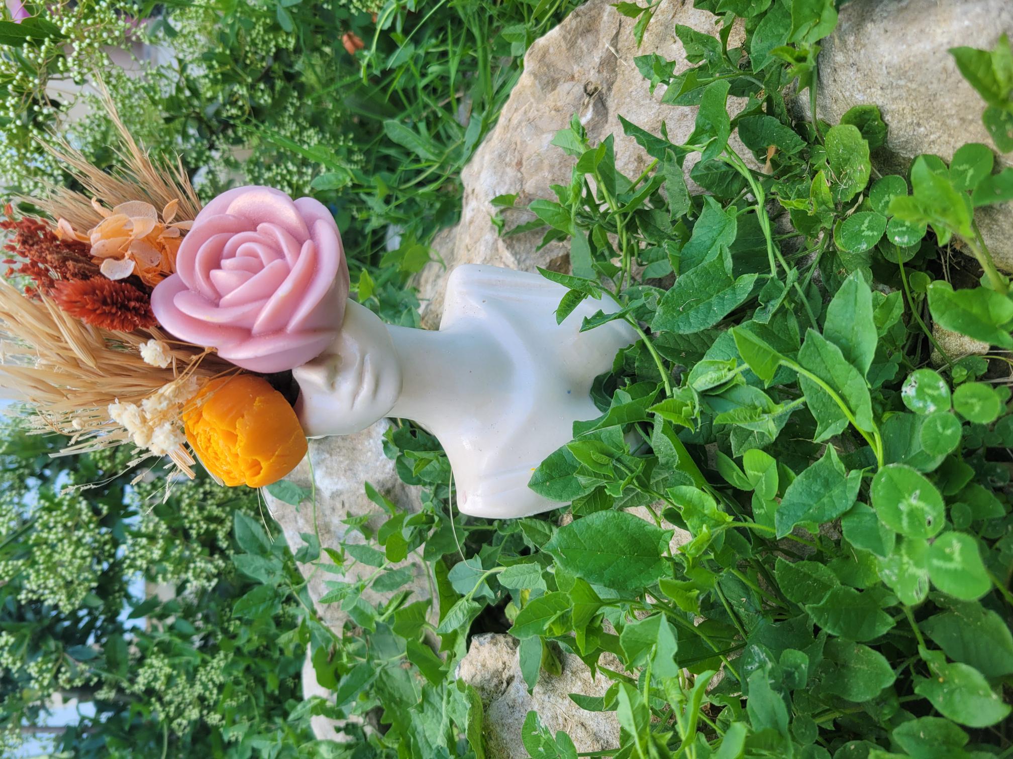 buste femme vase parfumé