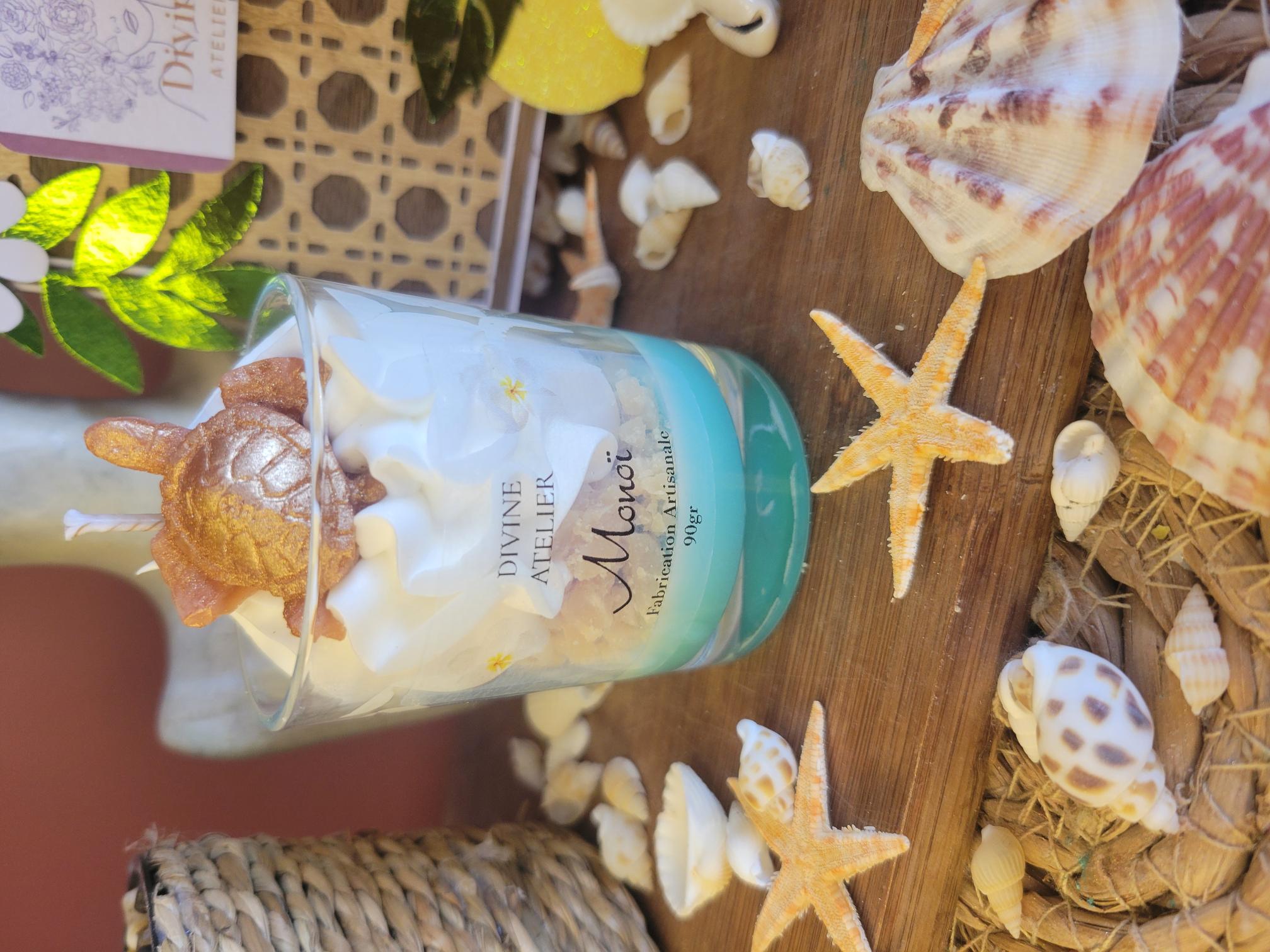 Mini bougie "monoï" 