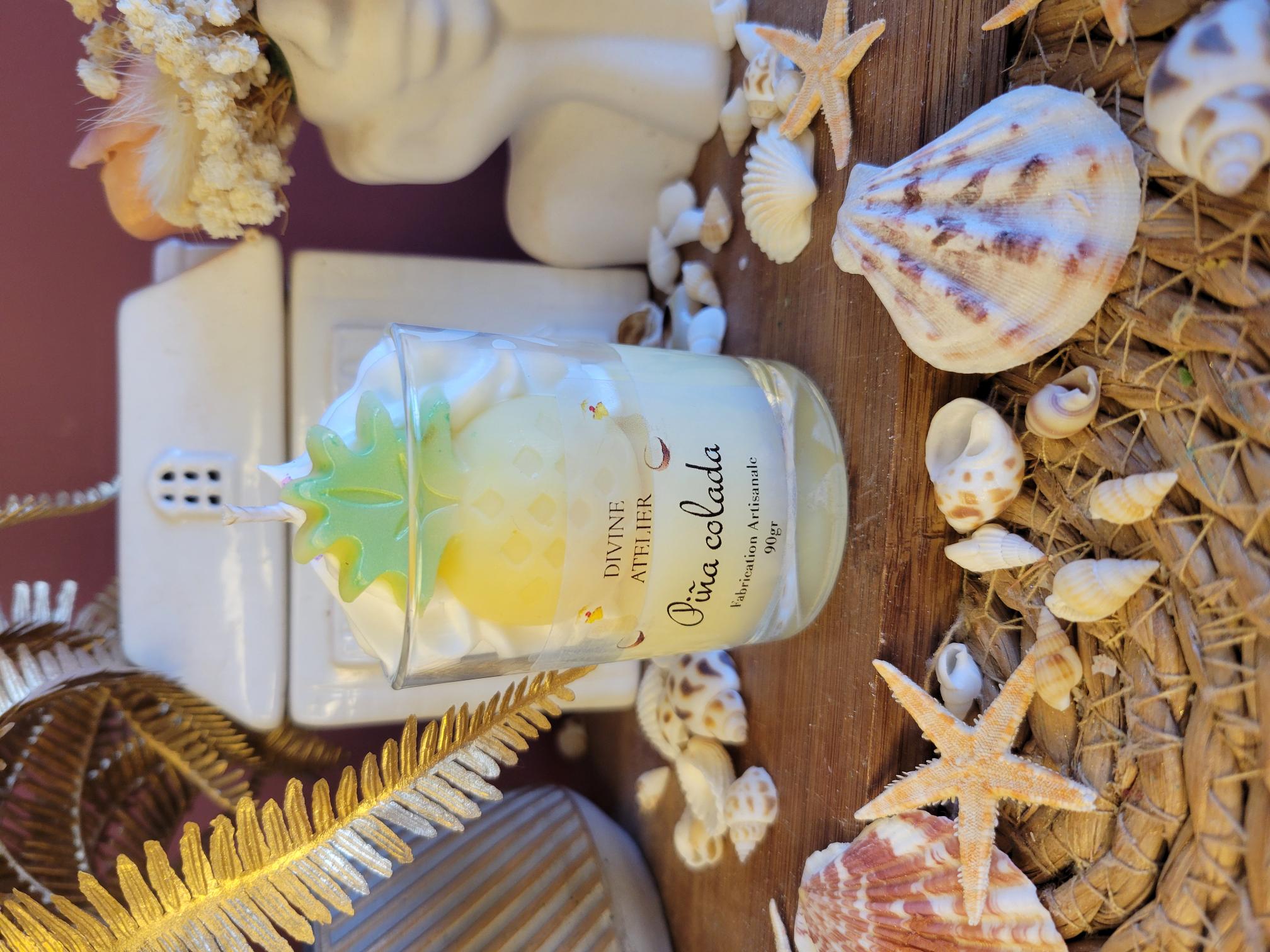 Mini bougie gourmande "Pina colada"