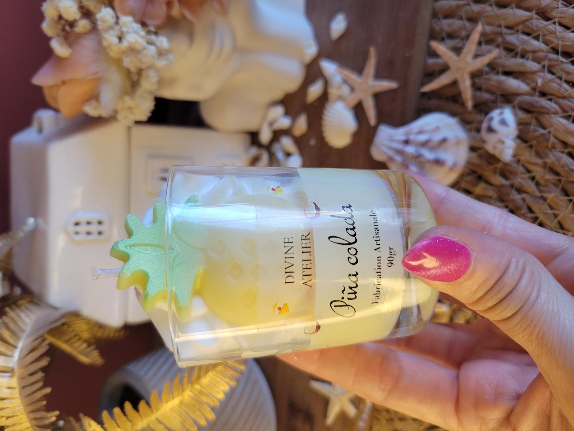 Mini bougie gourmande "Pina colada"