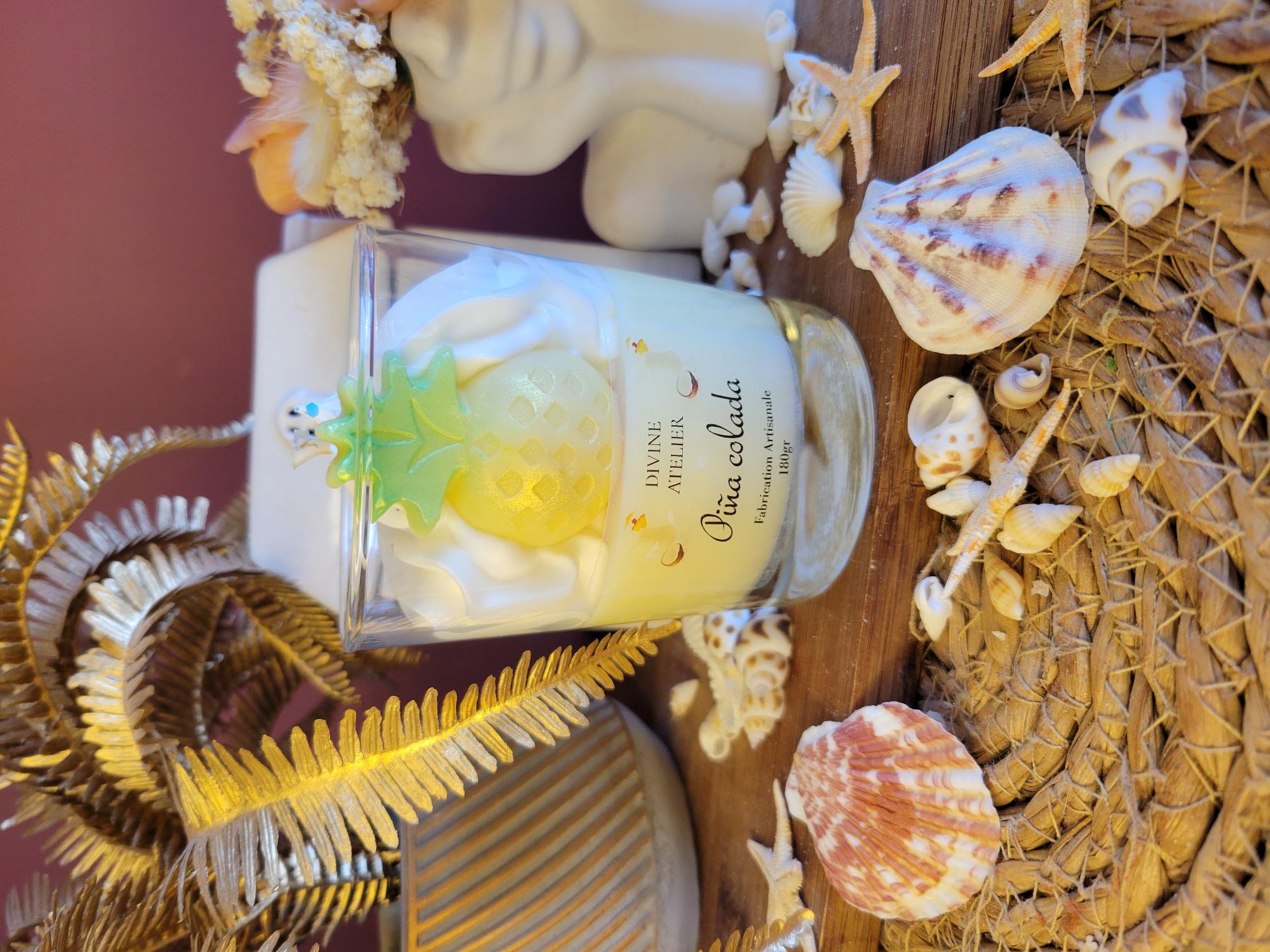 Bougie gourmande "Pina colada"