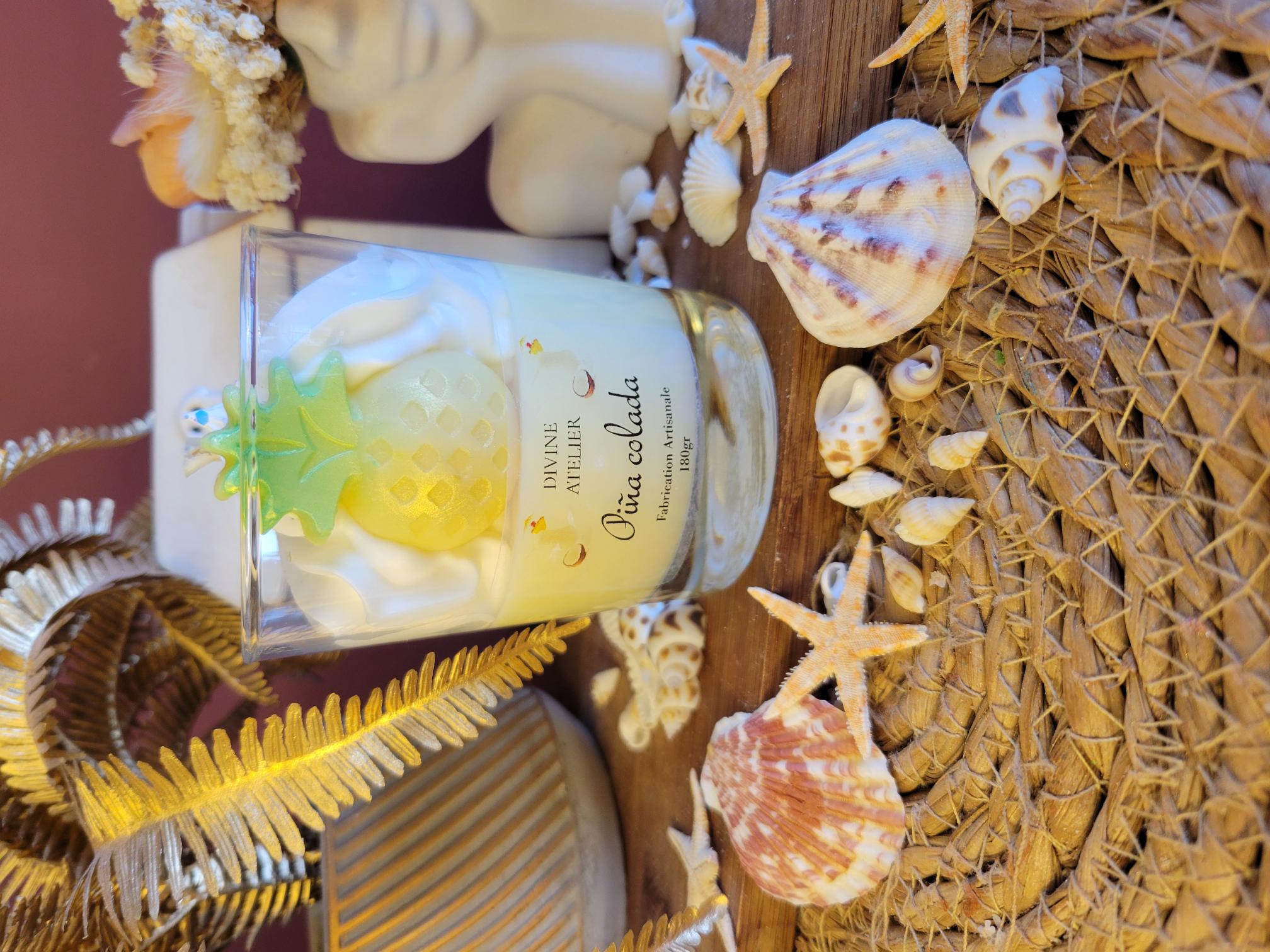 Bougie gourmande "Pina colada"