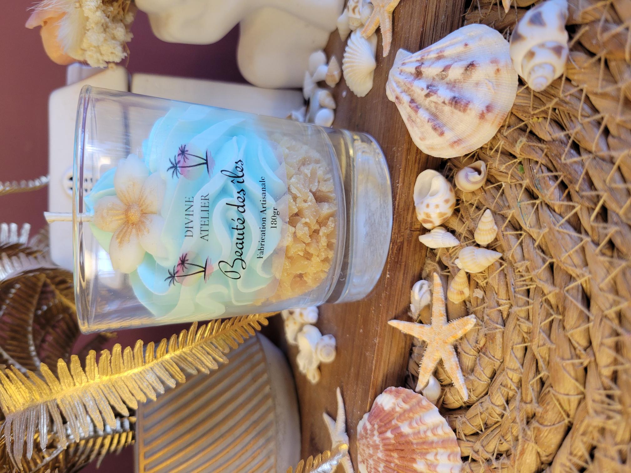Bougie gourmande "Beauté des îles"